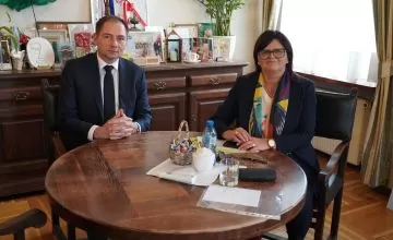 Wójt gminy Rokietnica spotkał się ze Starostą Szamotulskim